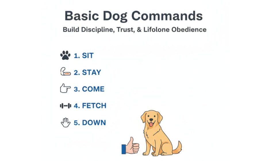 Basic Dog Commands List for Obedience Training