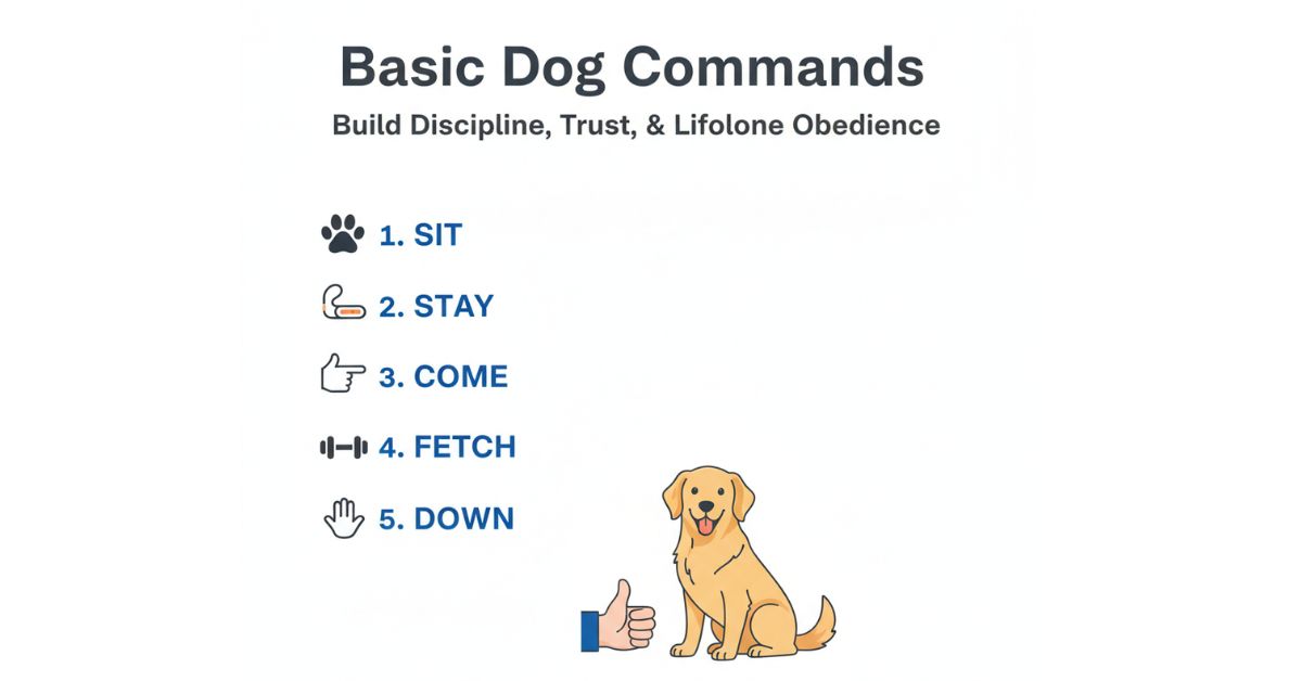 Basic Dog Commands List for Obedience Training