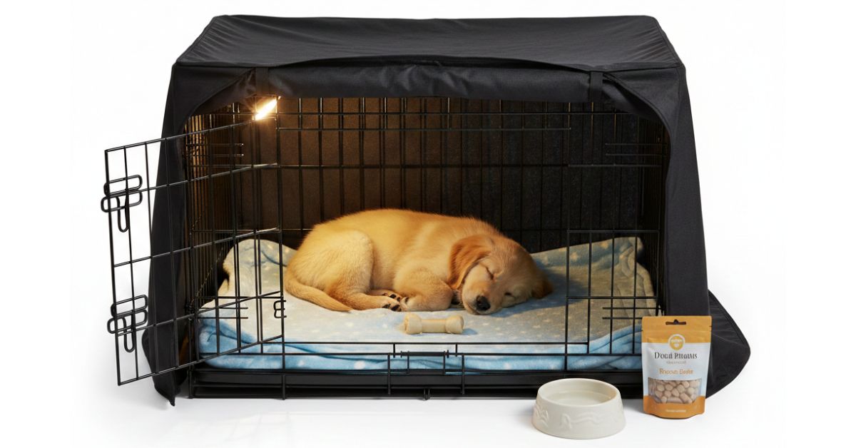 Crate Training Puppy at Night Made Simple