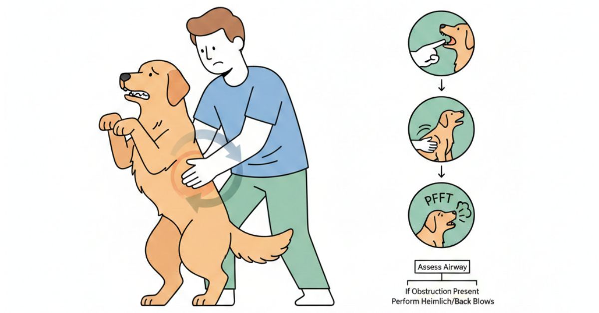 Dog Choking What to Do Guide for Emergencies