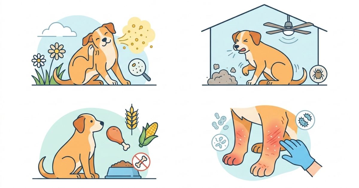 Dog Itching but No Fleas? Causes and Relief Guide