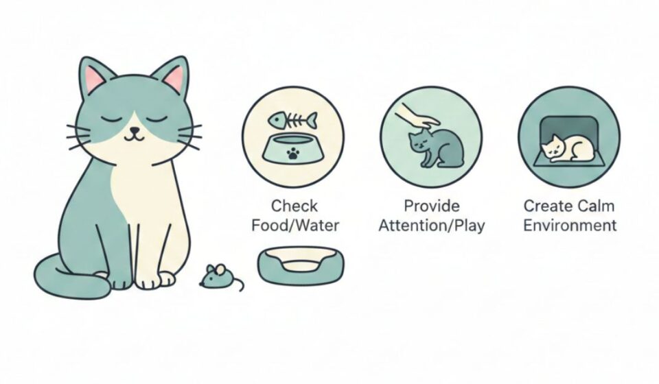 How to Stop Cat Meowing Too Much at Home