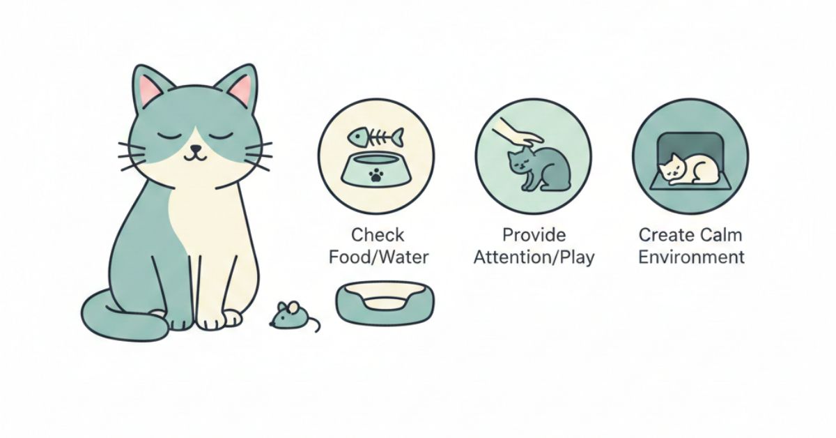 How to Stop Cat Meowing Too Much at Home