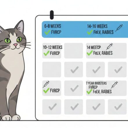 Indoor Cat Vaccination Schedule and Booster Guide