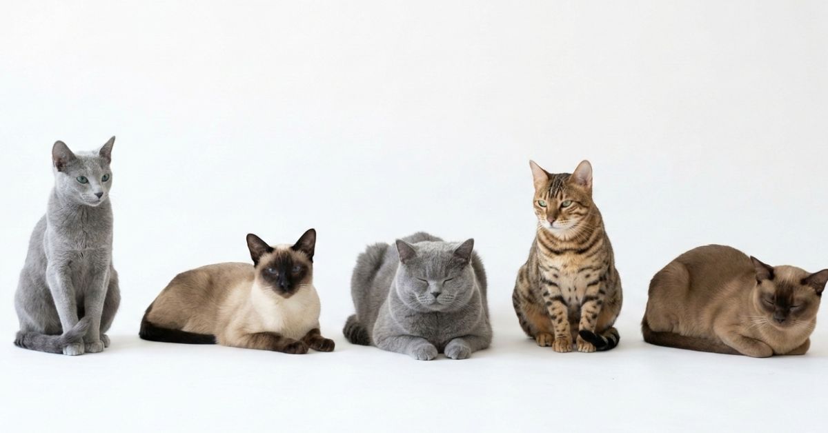 10 Low Maintenance Cat Breeds for Busy Owners