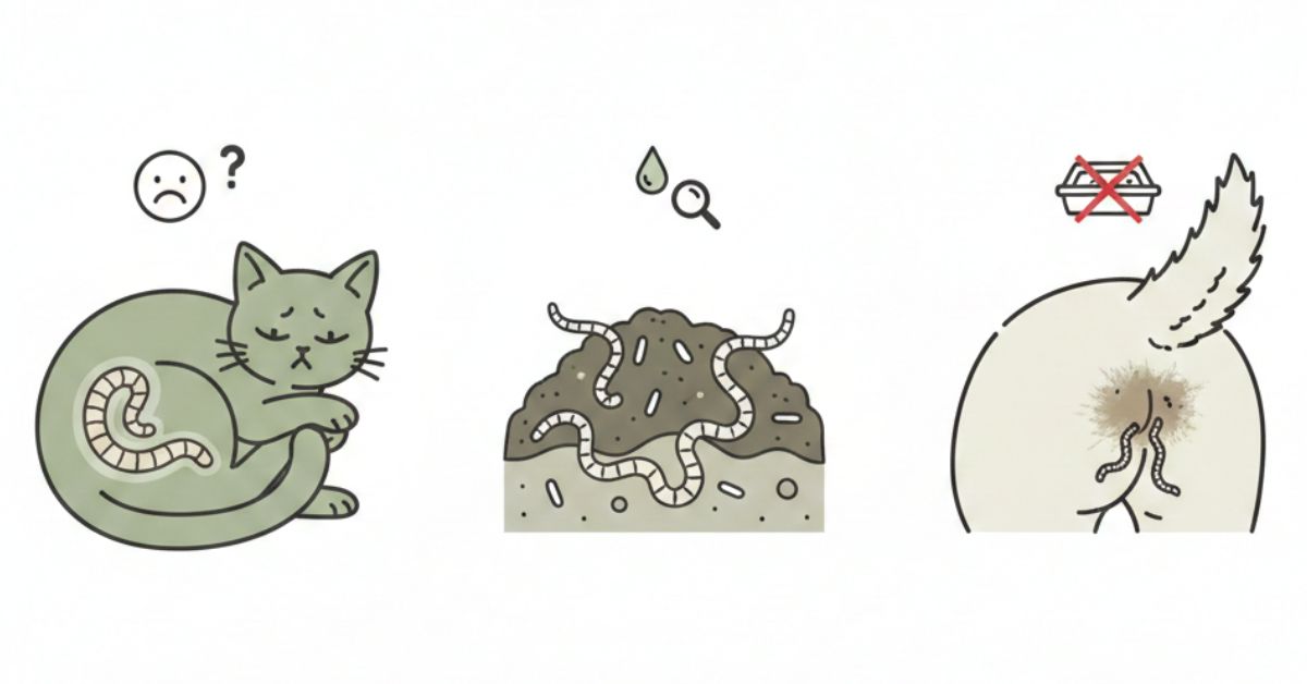 Signs of Worms in Cats and Deworming Guide