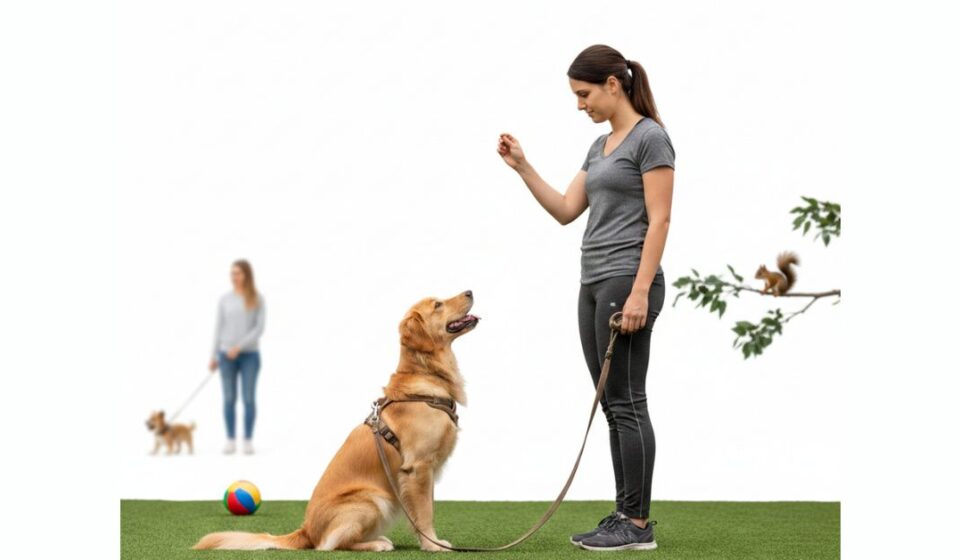 How to Train Dog Recall in Distracted Places