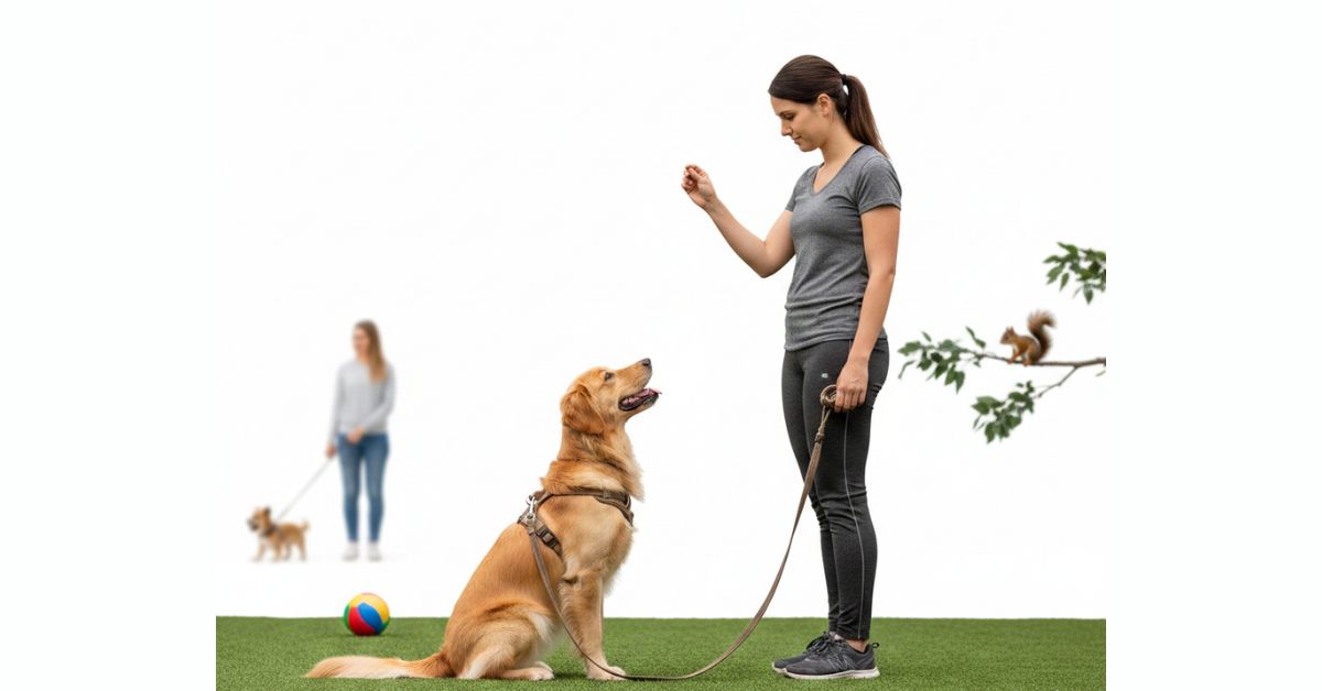 How to Train Dog Recall in Distracted Places