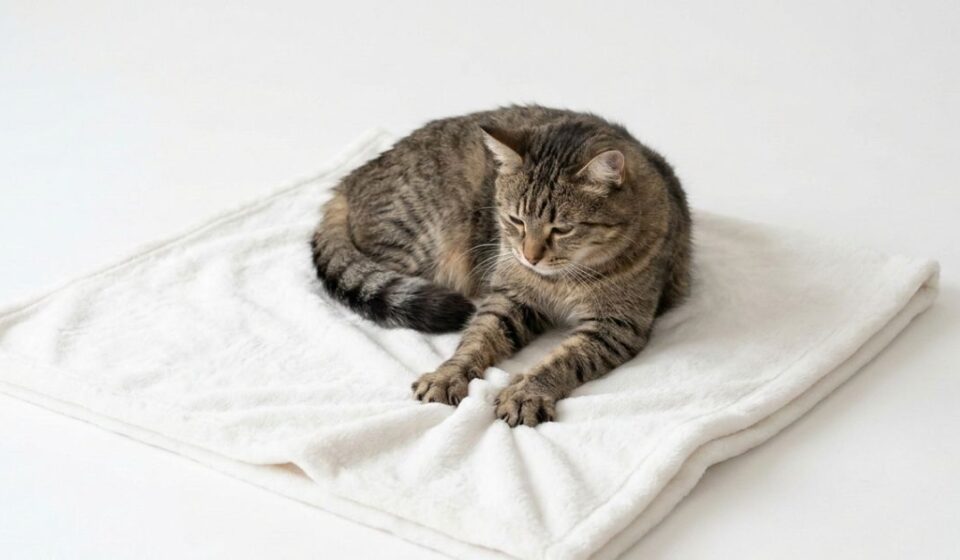 Why Do Cats Knead Blankets? Meaning Explained
