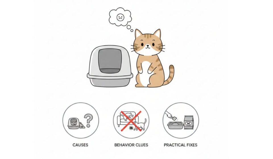 Why Is My Cat Not Using the Litter Box Today