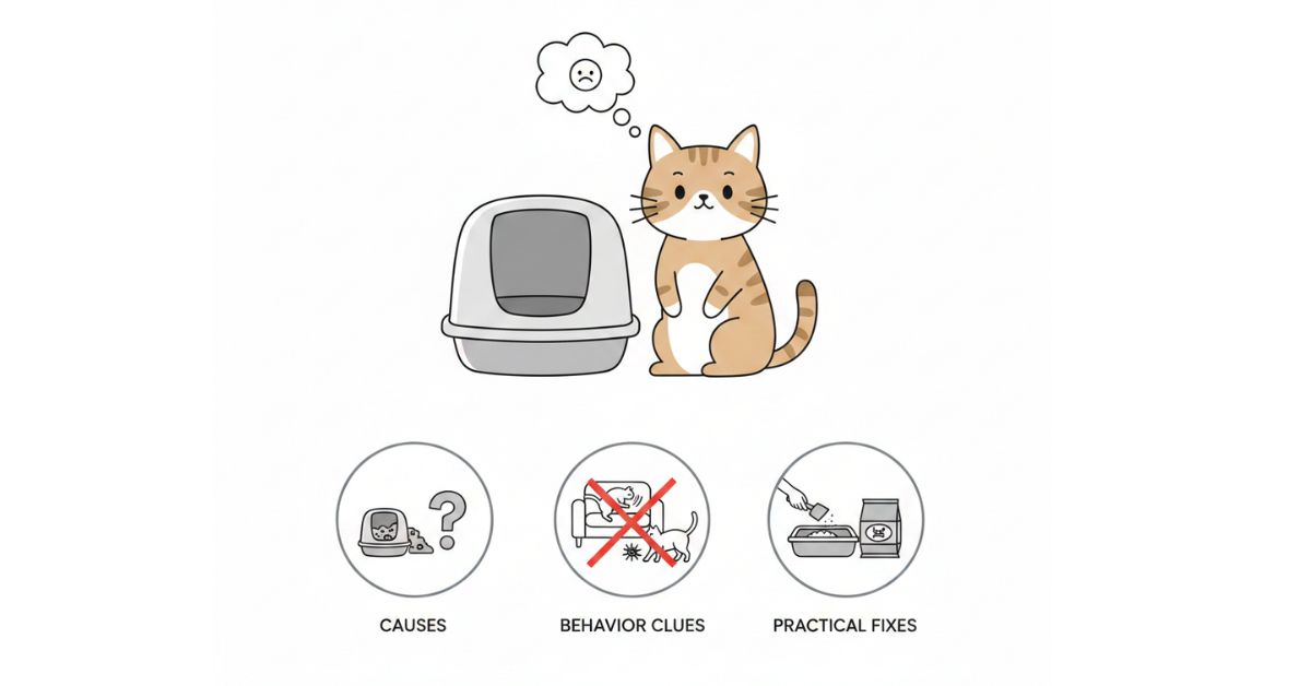 Why Is My Cat Not Using the Litter Box Today