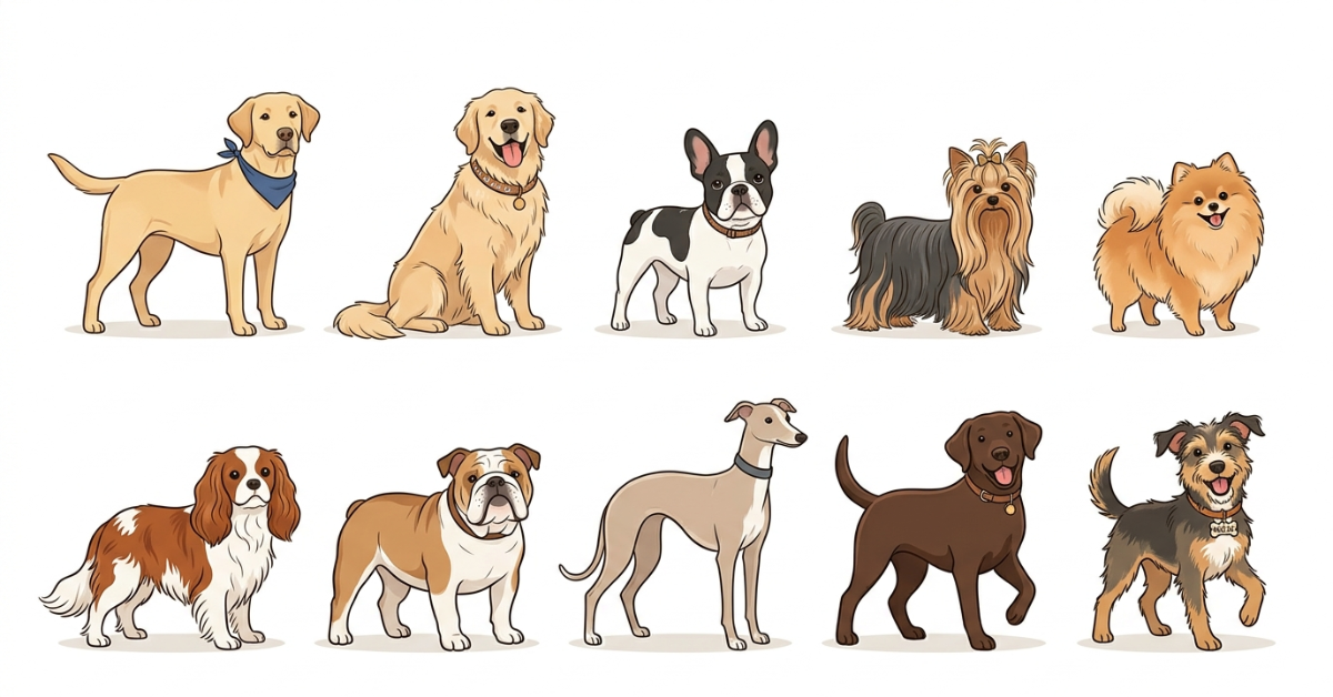 Top 10 Celebrity Dog Breeds Popularized by Hollywood