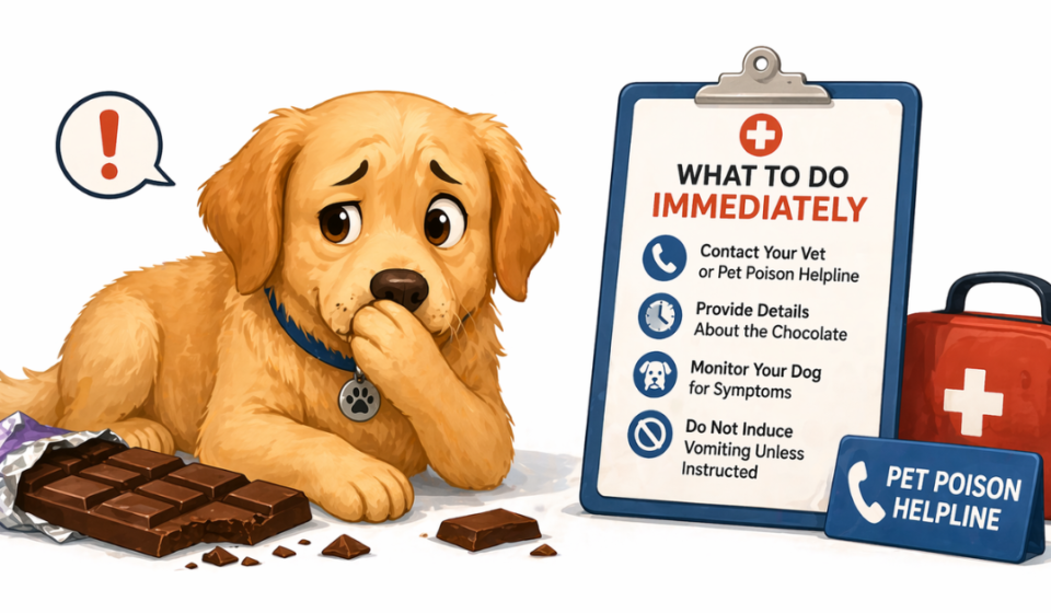 Dog Ate Chocolate: What to Do Right Now: In-depth Guide