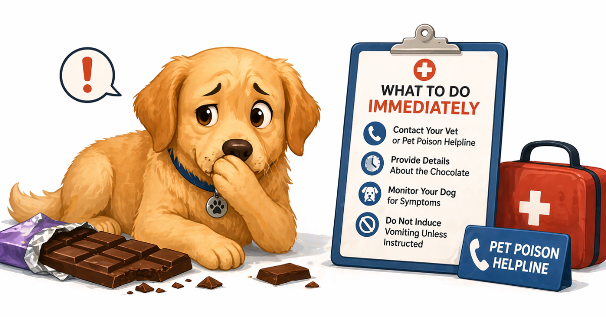 Dog Ate Chocolate: What to Do Right Now: In-depth Guide
